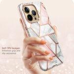 Coque intégrale i-Blason Cosmo pour iPhone 13 Pro - Marble – Image 2