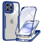 Coque intégrale Techsuit ColorVerse 360 pour iPhone 15 Pro - Blue
