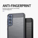 Coque Techsuit Carbon Silicone pour Samsung Galaxy S21 FE - Black – Image 4