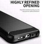 Coque Techsuit Carbon Silicone pour Samsung Galaxy S21 FE - Black – Image 6