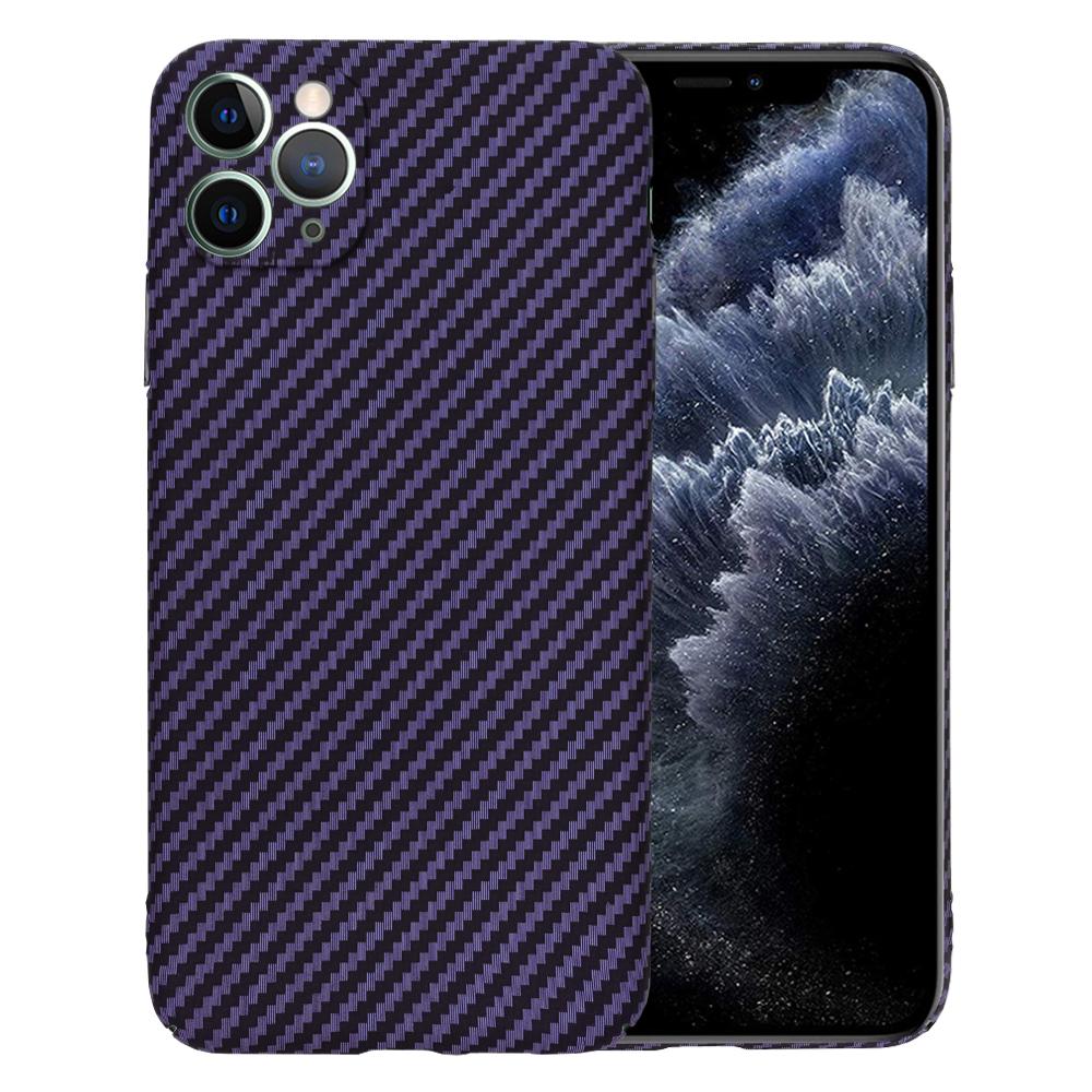 1271911 Coque Techsuit Carbonite FiberShell pour iPhone 11 Pro Max - Purple – Image 1