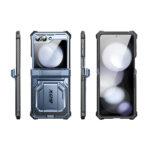 Coque remborcée I-Blason Armorbox avec clip ceinture pour Samsung Galaxy Z Flip6 / Flip7 FE - Tilt – Image 3