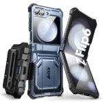 Coque remborcée I-Blason Armorbox avec clip ceinture pour Samsung Galaxy Z Flip6 / Flip7 FE - Tilt