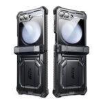 Coque remborcée I-Blason Armorbox avec clip ceinture pour Samsung Galaxy Z Flip6 / Flip7 FE - Black – Image 3