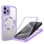 Coque intégrale Techsuit ColorVerse 360 MagSafe pour iPhone 15 Pro - Purple