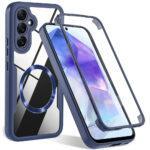 Coque intégrale Techsuit ColorVerse 360 MagSafe pour Samsung Galaxy S23 FE - Blue