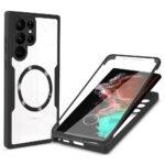 Coque intégrale Techsuit ColorVerse 360 MagSafe pour Samsung Galaxy S23 Ultra - Black