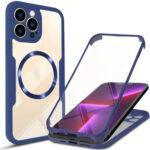 Coque intégrale Techsuit ColorVerse 360 MagSafe pour iPhone 13 Pro Max - Blue