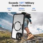 Coque intégrale Techsuit ColorVerse 360 MagSafe pour iPhone 16 Plus - Black – Image 6