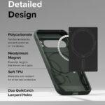 Coque Ringke Onyx MagSafe pour Google Pixel 9 Pro - Dark Green – Image 2