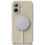 Coque Ringke Silicone Magnetic MagSafe pour iPhone 16 Plus - Stone – Image 3