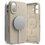 Coque Ringke Silicone Magnetic MagSafe pour iPhone 16 Plus - Stone – Image 5