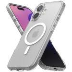 Coque Ringke Fusion MagSafe pour iPhone 16 Plus - Matte Clear – Image 4
