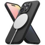 Coque Ringke Silicone Magnetic MagSafe pour iPhone 16 Pro - Black – Image 4