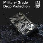 Coque Ringke Fusion X Design pour iPhone 14 Plus - Camo Black – Image 4