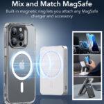 Coque MagSafe ESR Classic Hybrid HaloLock pour iPhone 16 Pro - Frosted Clear – Image 4