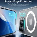 Coque MagSafe ESR Classic Hybrid HaloLock pour iPhone 16 Pro Max - Frosted Clear – Image 4