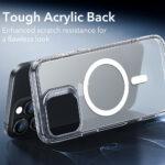 Coque MagSafe ESR Classic Hybrid HaloLock pour iPhone 16 Pro Max - Frosted Clear – Image 6