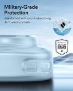 Coque MagSafe ESR Zero HaloLock pour iPhone 16 - Frosted Blue – Image 2