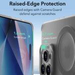 Coque MagSafe ESR Zero HaloLock pour iPhone 16 Pro Max - Frosted Grey – Image 3