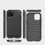 Coque Techsuit Carbon Silicone pour iPhone 12 Pro Max - Black – Image 5