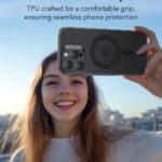 Coque MagSafe ESR Zero HaloLock pour iPhone 16 Pro Max - Frosted Black – Image 2