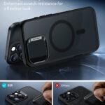 Coque MagSafe ESR Classic Hybrid HaloLock pour iPhone 16 Pro Max - Frosted Black – Image 2