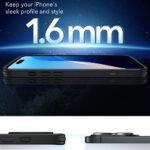 Coque MagSafe ESR Classic Hybrid HaloLock pour iPhone 16 Pro Max - Frosted Black – Image 5