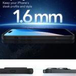 Coque MagSafe ESR Classic Hybrid HaloLock pour iPhone 16 Pro Max - Clear Black – Image 5