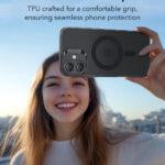 Coque MagSafe ESR Zero HaloLock pour iPhone 16 Plus - Frosted Black – Image 4