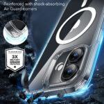 Coque MagSafe ESR Classic Hybrid HaloLock pour iPhone 16 Plus - Clear – Image 4