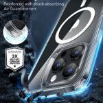 Coque MagSafe ESR Classic Hybrid HaloLock pour iPhone 16 Pro - Clear – Image 5