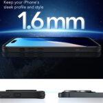 Coque MagSafe ESR Classic Hybrid HaloLock pour iPhone 16 Pro - Frosted Black – Image 4