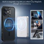 Coque MagSafe ESR Classic Hybrid HaloLock pour iPhone 16 - Frosted Black – Image 6