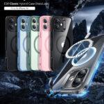 Coque MagSafe ESR Classic Hybrid HaloLock pour iPhone 16 - Clear Black – Image 5