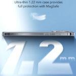 Coque MagSafe ESR Zero HaloLock pour iPhone 16 - Clear – Image 6