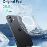 Coque MagSafe ESR Zero HaloLock pour iPhone 16 - Clear – Image 4