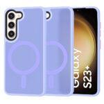 Coque Techsuit HaloFrost MagSafe Series pour Samsung Galaxy S23 Plus - Light Purple