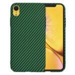 Coque Techsuit Carbonite FiberShell pour iPhone XR - Green