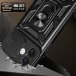 Coque Techsuit CamShield Series pour iPhone 16 Plus - Black – Image 6