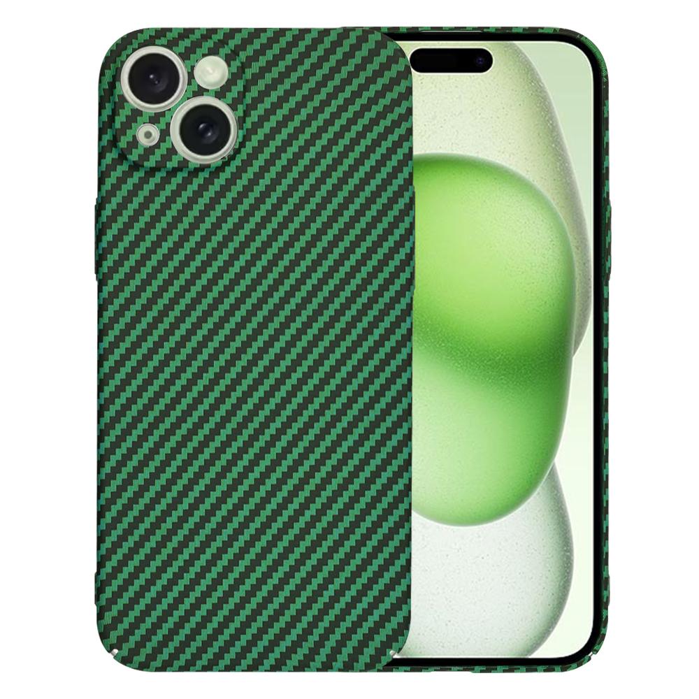 1483111 Coque Techsuit Carbonite FiberShell pour iPhone 15 Plus - Green – Image 1