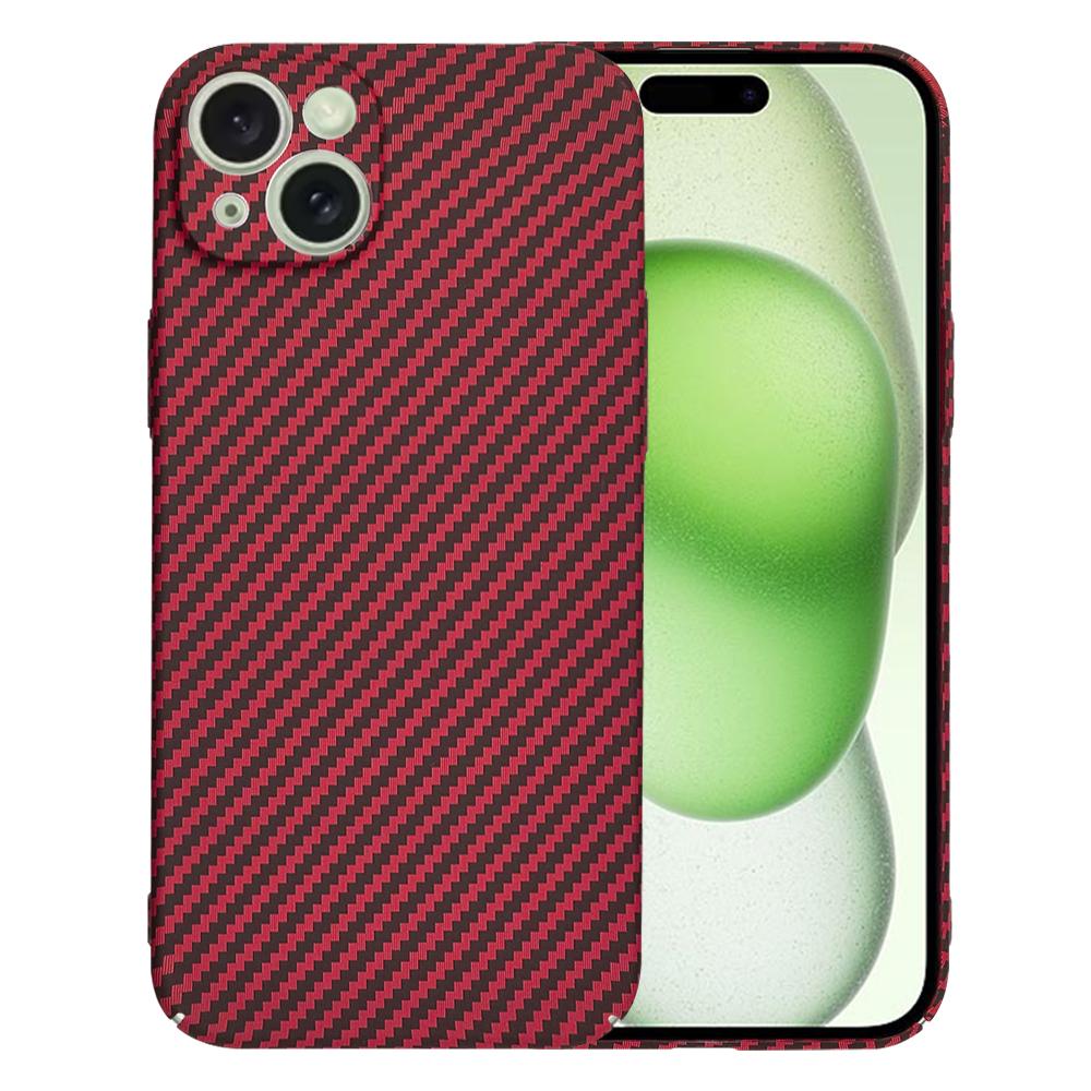 1483135 Coque Techsuit Carbonite FiberShell pour iPhone 15 Plus - Red – Image 1