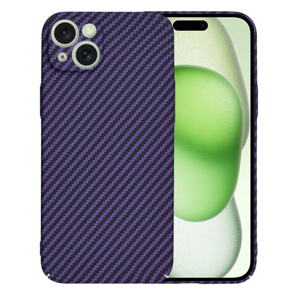 1483159 Coque Techsuit Carbonite FiberShell pour iPhone 15 Plus - Purple – Image 1