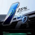 Coque MagSafe ESR Classic Hybrid HaloLock Kickstand pour iPhone 16 Plus - Clear Black – Image 3