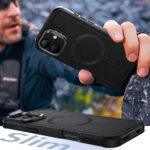 Coque renforcée ESR Cyber Armor Kickstand MagSafe pour iPhone 16 Plus - Black – Image 4