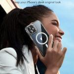 Coque MagSafe ESR Classic Hybrid HaloLock Kickstand pour iPhone 16 - Clear – Image 4