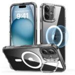 Coque MagSafe ESR Classic Hybrid HaloLock Kickstand pour iPhone 16 - Clear