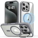 Coque MagSafe ESR Classic Hybrid HaloLock Kickstand pour iPhone 16 Pro - Grey Clear