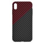 Coque Techsuit Carbonite FiberShell pour iPhone XS Max - Red Vortex – Image 4