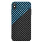 Coque Techsuit Carbonite FiberShell pour iPhone XS Max - Blue Pulse – Image 3